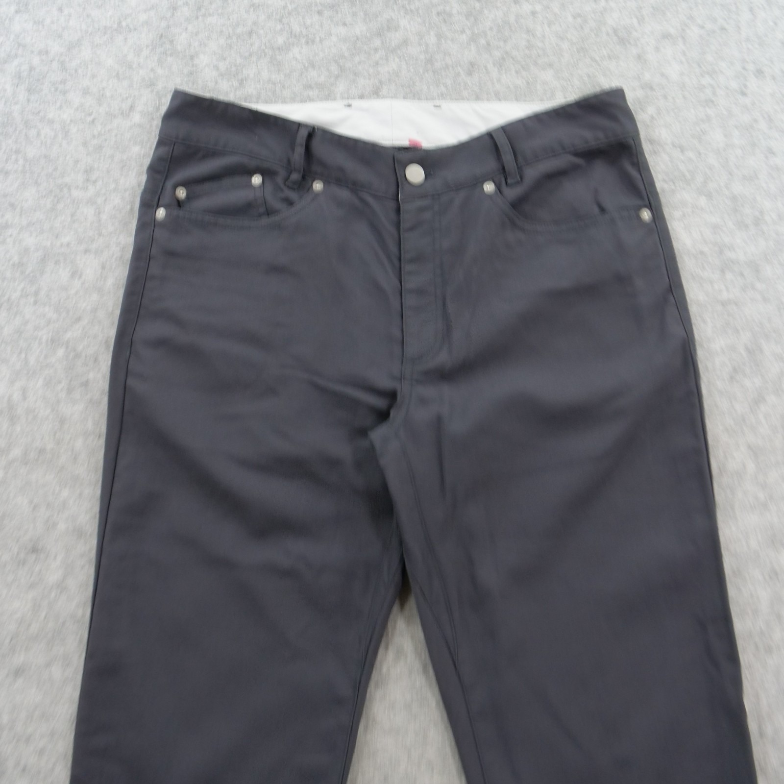 Outlier Pants Mens 32 Gray Straight Double Weave Canvas Workwear Mid Rise — image 4 of 8